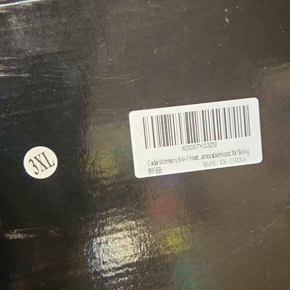 Cadai Women's Heated Jacket with Battery Waterproof‎ - Picture 7 of 12